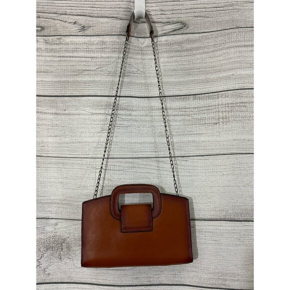 NWOT Top Handle Satchel Women Vintage Flap Tote Clutch Handbag Crossbody Shoulde - Picture 5 of 5